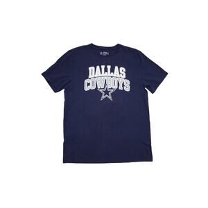 Dallas Cowboys Authentic Graphic T-Shirt Navy Blue – Size L